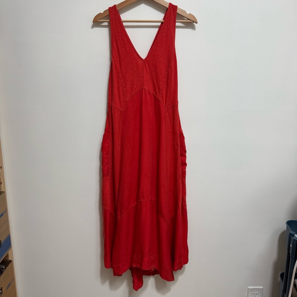 Daily Practice Anthropologie Persephone Midi Dress - Picture 2 of 16